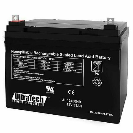 ULTRATECH 12V 40AH SLA BATTERY NB IM-12400NB